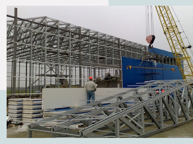 Строительство заводов в Сатке