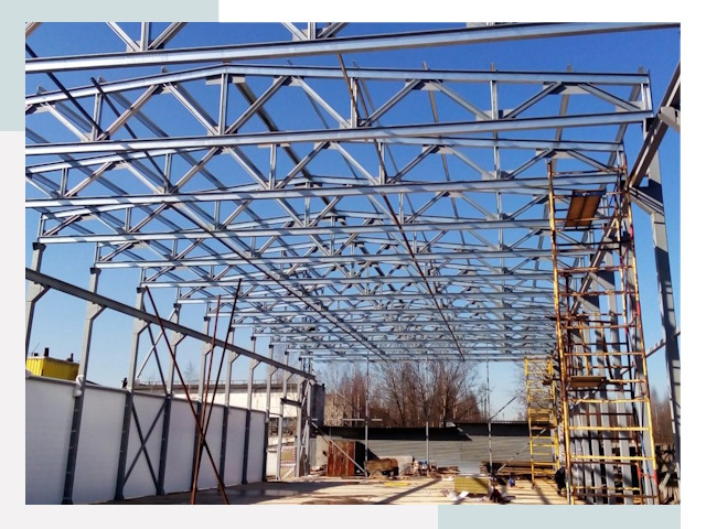 Строительство цехов в Сатка от 621 руб. под ключ