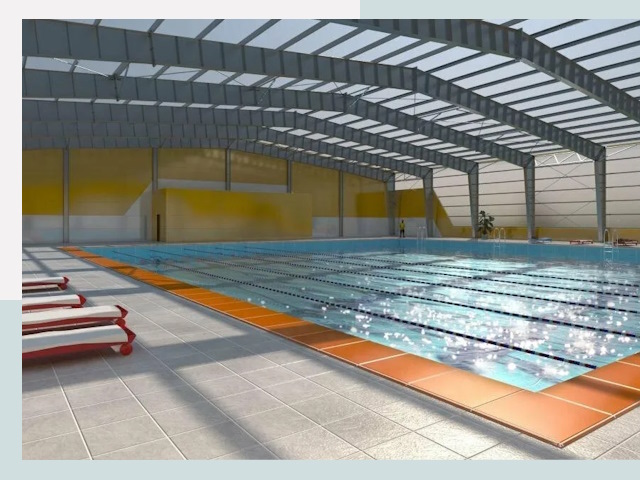 Строительство крытых бассейнов в Сатке