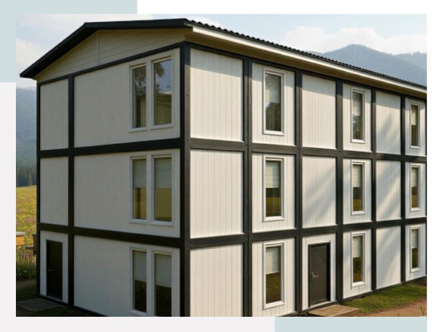 Модульные общежития в Сатке