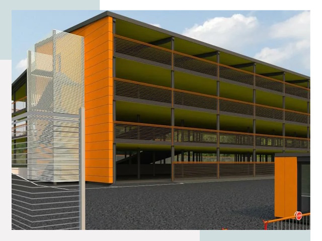 Многоуровневые паркинги в Сатке