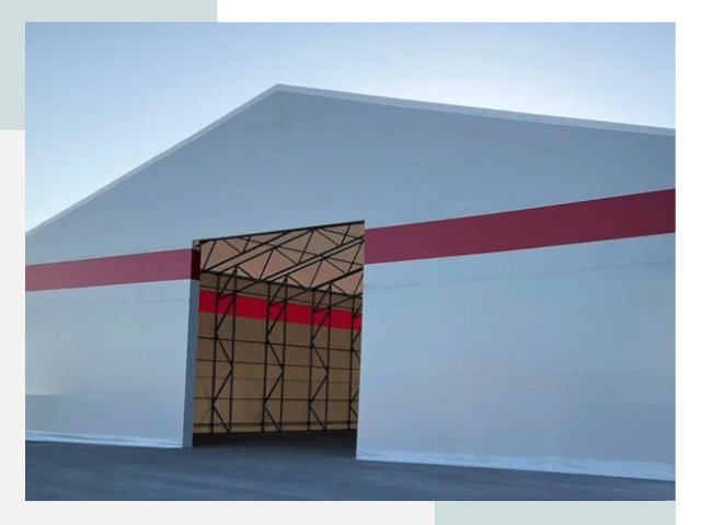 Быстровозводимые ангары в Сатке