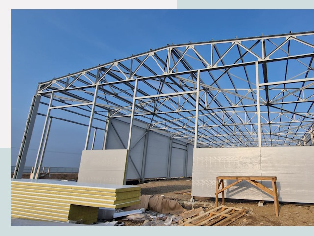 Утепленные ангары в Сатка от 621 руб. за м²