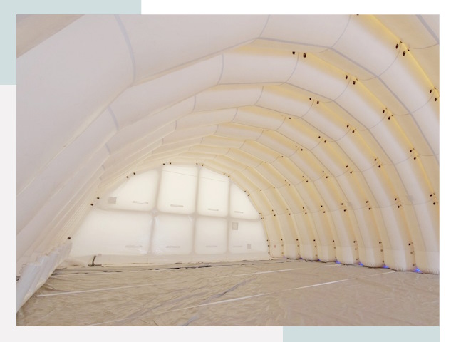 Пневмокаркасные ангары в Сатке