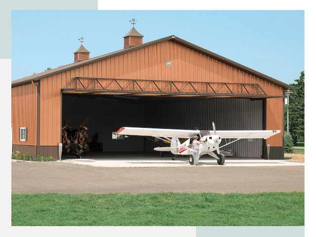 Ангары для самолетов в Сатке