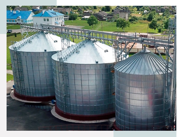 Металлические силосы в Сатке