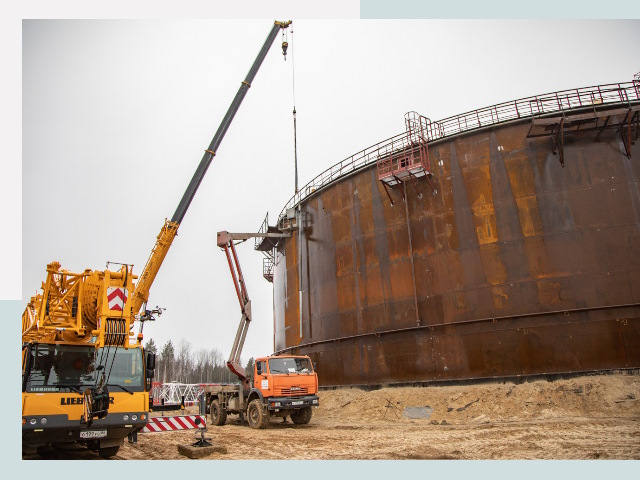 Монтаж резервуаров в Сатке от 621 руб. за м³