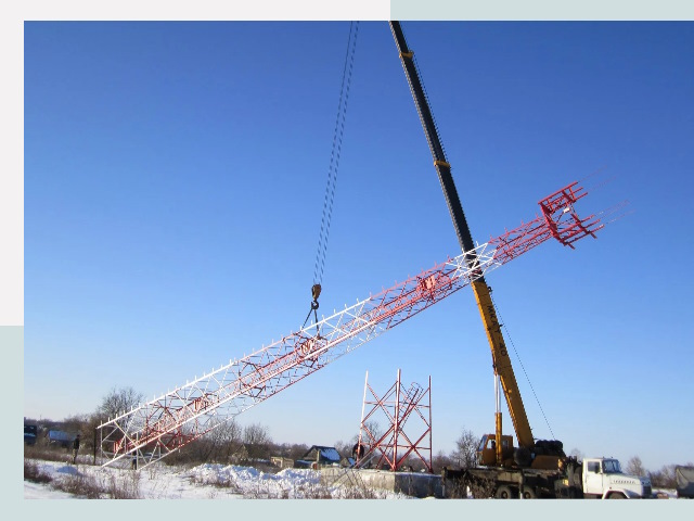 Строительство башен связи в Сатке от 621 руб.