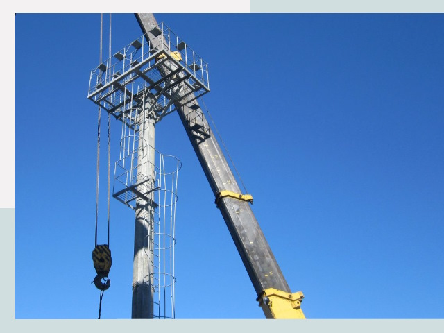 Монтаж осветительных мачт в Сатка от 621 руб.