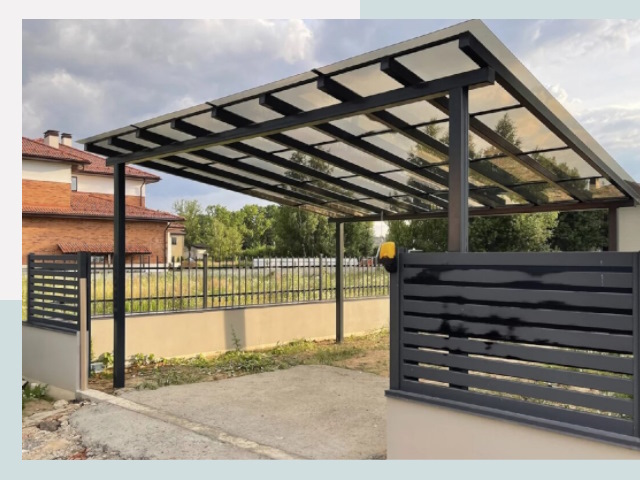 Металлические навесы в Сатка от 621 руб. за м²