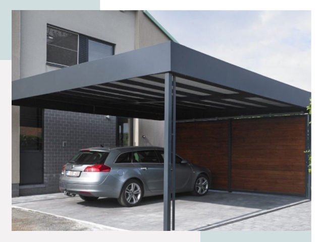 Металлические навесы в Сатке