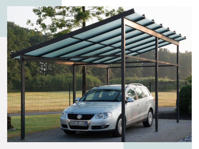 Навесы для автомобилей в Сатке
