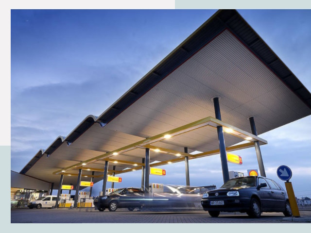 Навесы для АЗС в Сатка от 621 руб. - Защита и комфорт