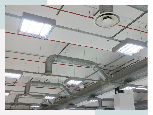 Вентиляция ангаров в Сатке