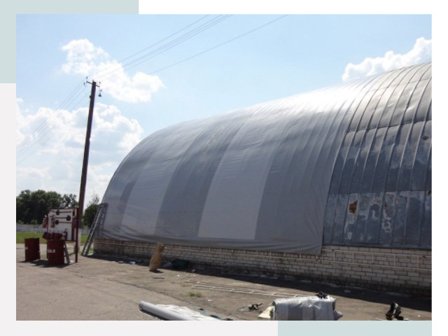 Ремонт ангаров в Сатке